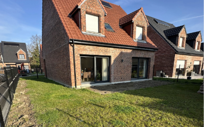 jardin avant intervention d'Expert Paysage